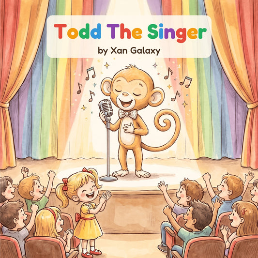 Todd The Singer by Xan Galaxy, front cover