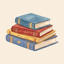 Icon of a stack of colorful picture books